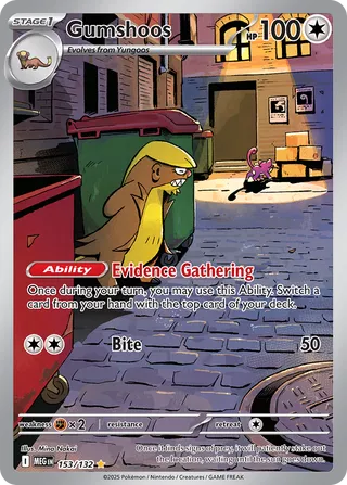 Gumshoos (Mega Evolution 153/132)